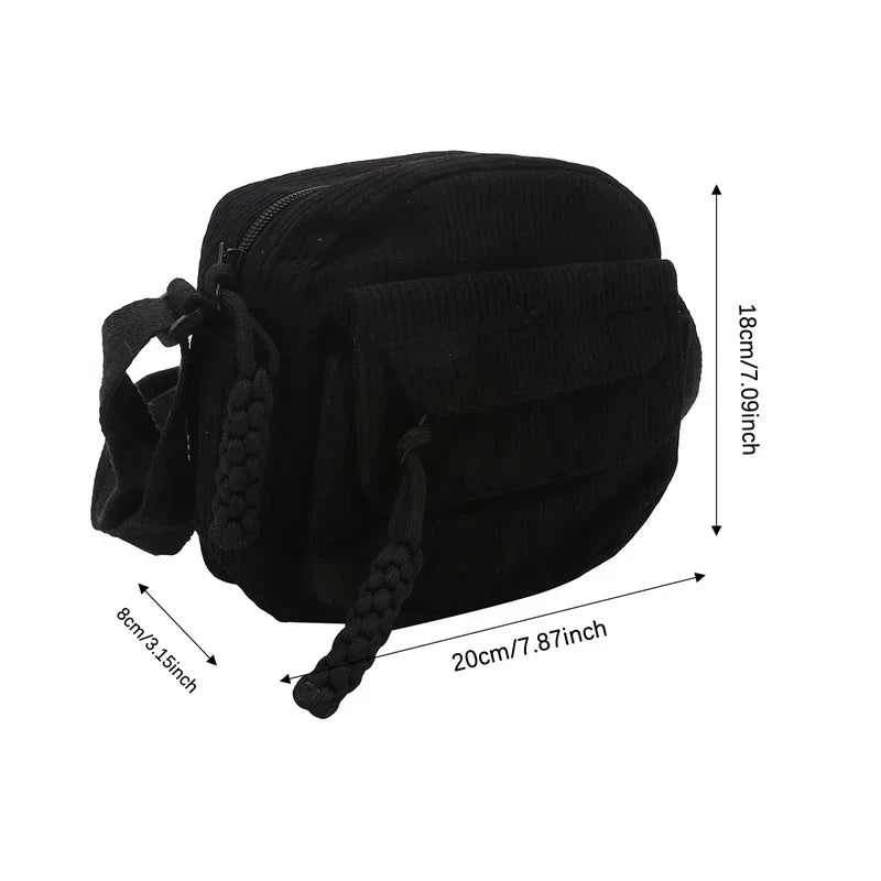 Melissa | Rento naisten samettinahkainen olkalaukku