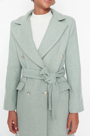 Loryna | Elegant Double-Breasted Coat