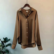 Celenza | Chemise Casual Élégante à Col Roulé