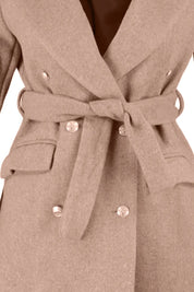 Loryna | Elegant Double-Breasted Coat