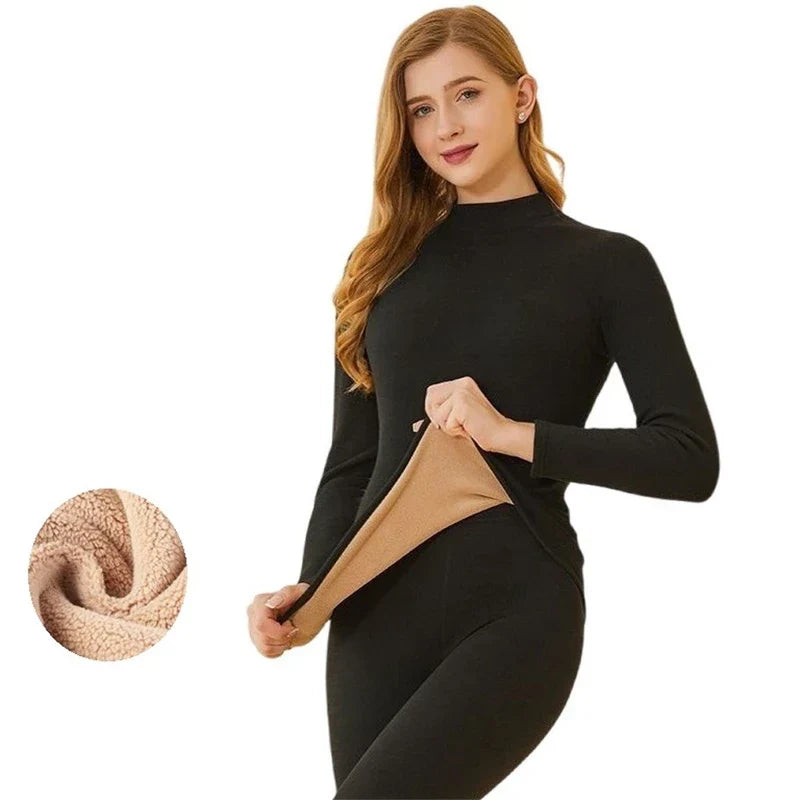 CIA | Ensemble de sous-vêtements thermiques d'hiver pour femmes