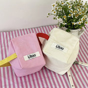 Solana | Trousse de maquillage en toile compacte