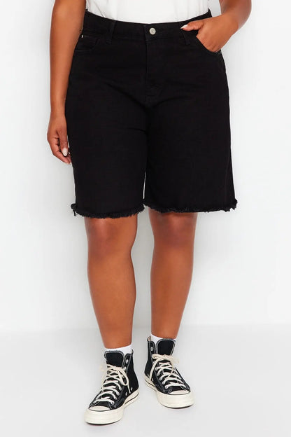 Zarina | Short Denim Large Taille