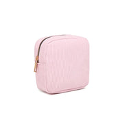 Aura | Trousse de maquillage en velours côtelé tendance et spacieuse