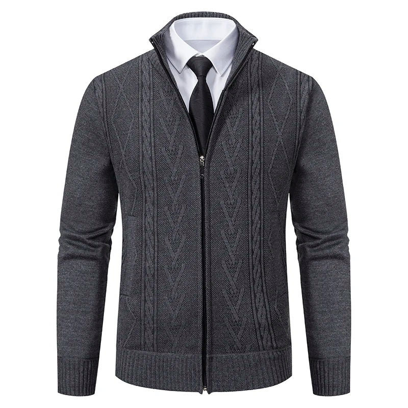 Michael | Elegant men's jacket with zipper