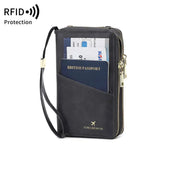 Valery | Passetui med RFID-beskyttelse og skulderrem