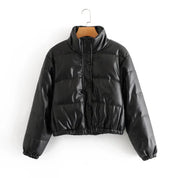 NIENKE | Short and thick winter jacket with high collar