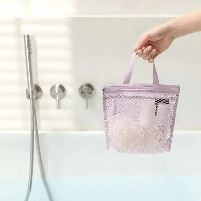 Eliza | Sac de toilette et de douche en maille légère