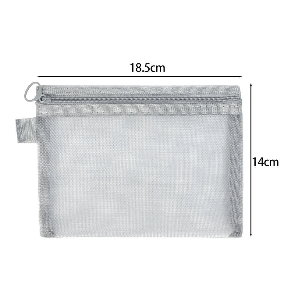 Keily | Setti 3 nylonverkkomeikkipussista ja toilettilaukusta