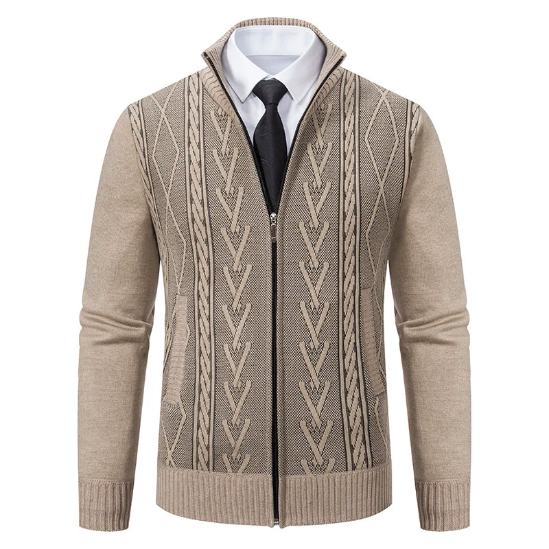 Michael | Elegant men's jacket with zipper