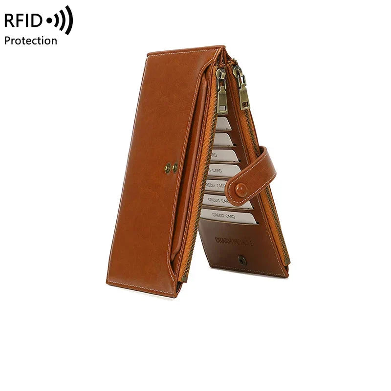 Savanna | Stor reise-lommebok med RFID-beskyttelse