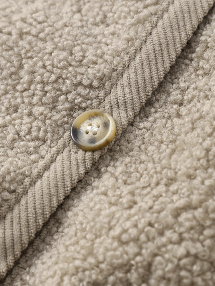 Alma | Gilet en Teddy pour femmes confortable et élégant pour l'hiver