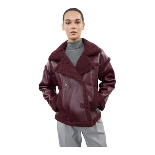 Aria | Veste en Simili Cuir