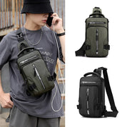 Waterproof Anti-Theft Shoulder Bag for Men, Ready for Adventure