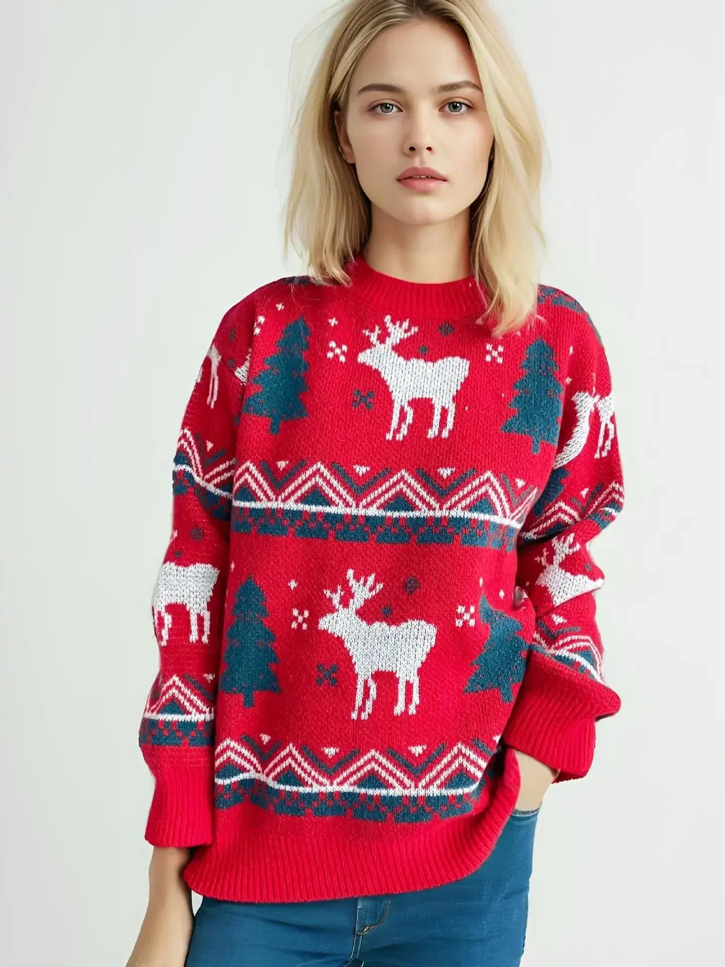 Joie de Noël | Pull de Noël amusant avec motif festif