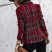 ABBEY | Elegant rutete blazer