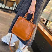 Hannie | Sac à bandoulière vintage carré classique et élégant