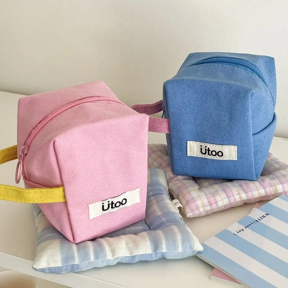 Solana | Trousse de maquillage en toile compacte
