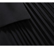 Colleen | Robe Blazer Plissée Élégance Harmonieuse