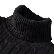 David | Casual turtleneck with chic pattern
