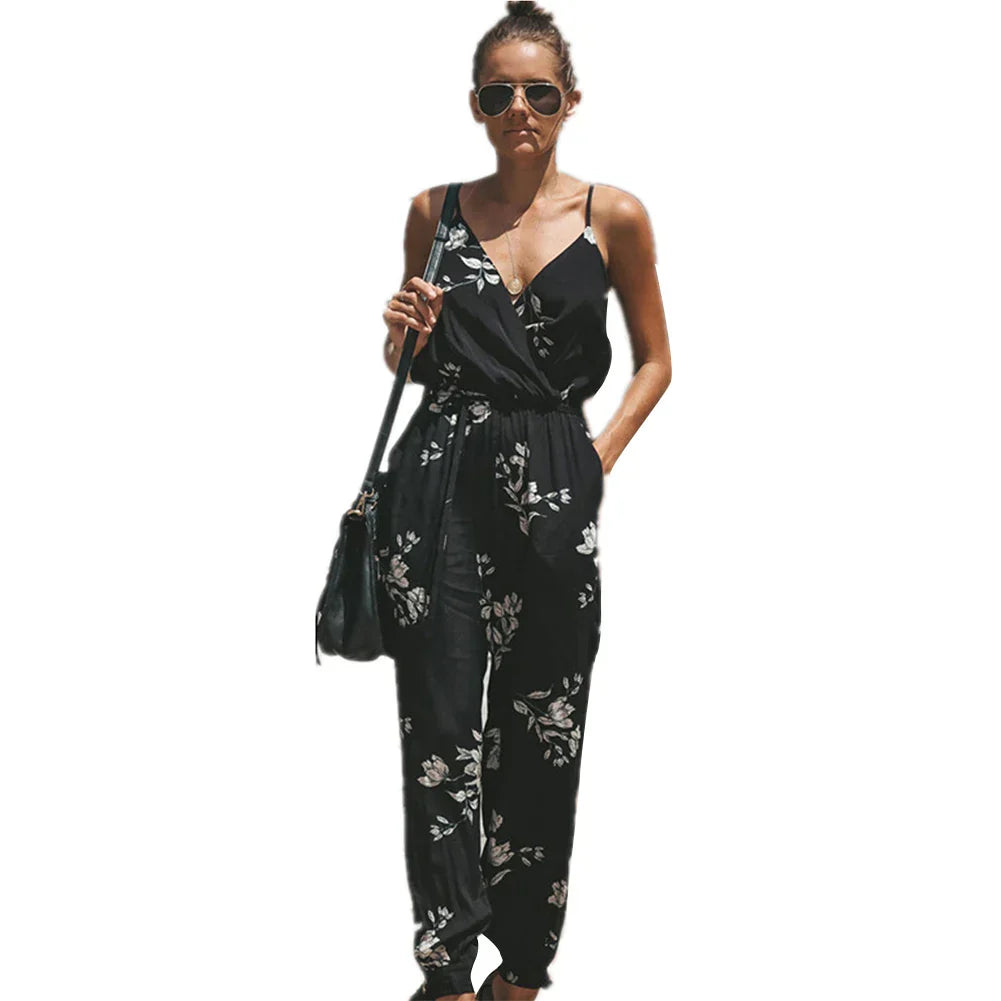 KATH | Tyylikäs painettu haalari jumpsuit