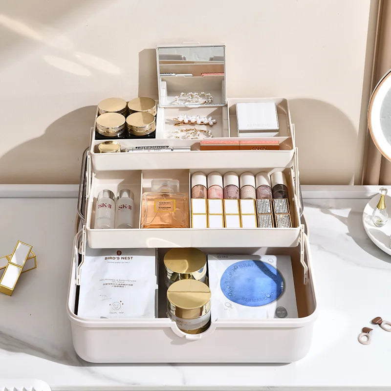 Déborah | Trousse de maquillage pratique, spacieuse et organisée
