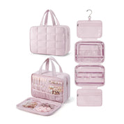 Kenya | Travel Makeup Bag with Jewelry Organizer