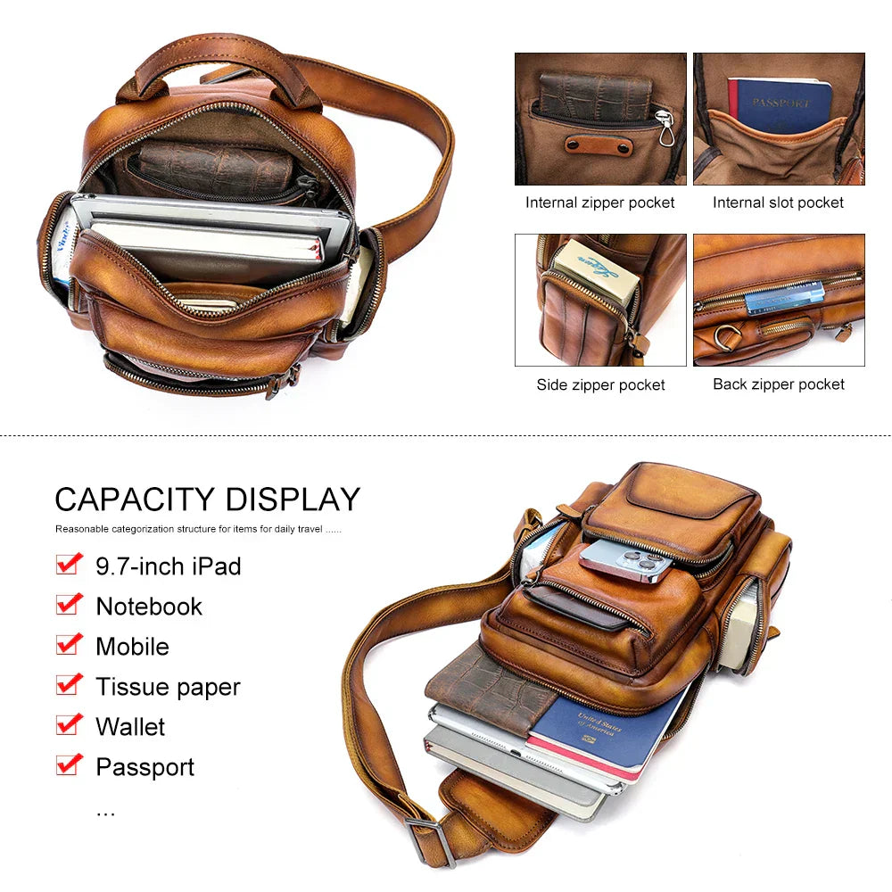 Maximo | Monikäyttöinen, kevyt ja mukava olkalaukku ristiin kantamiseen