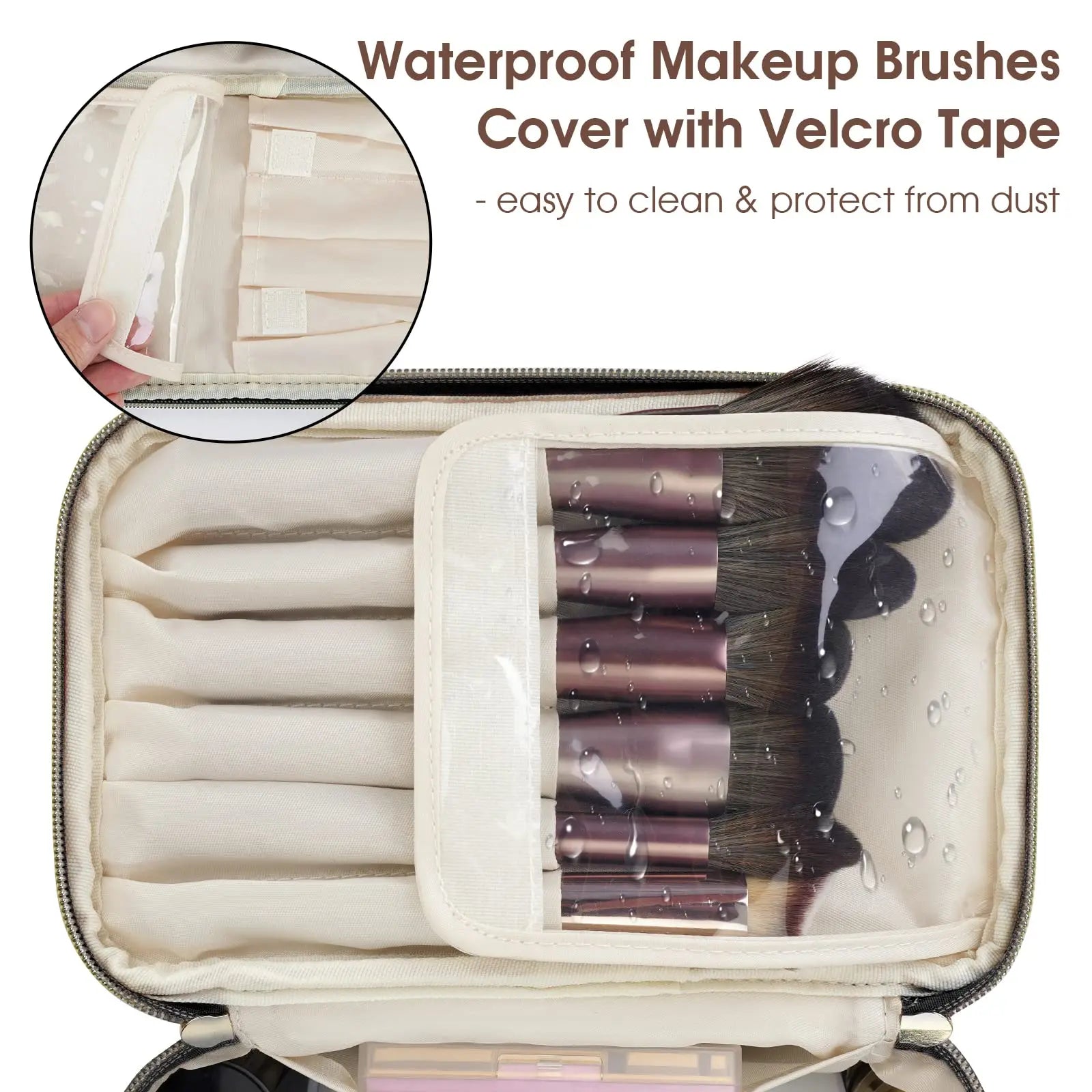 Aubrey | Trousse de beauté de voyage élégante et durable
