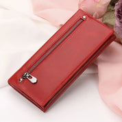Kylee | Large leather travel wallet with RFID protection