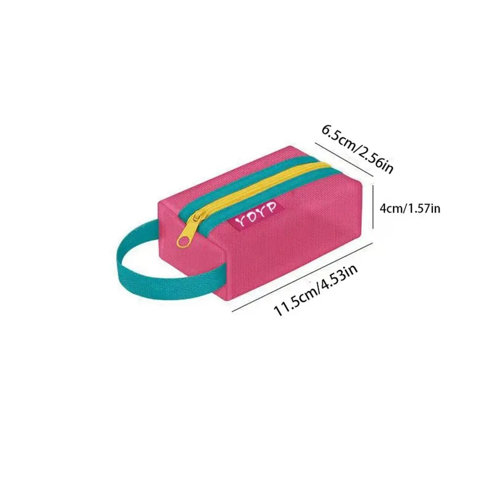 Raina | Trousse de maquillage en maille transparente et colorée