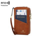 Valery | Passetui med RFID-beskyttelse og skulderrem
