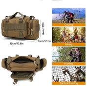 Gerardo | Nylon olkalaukku ulkoilmatyömatkoille, vyölaukku