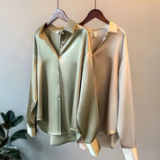 Celenza | Chemise Casual Élégante à Col Roulé