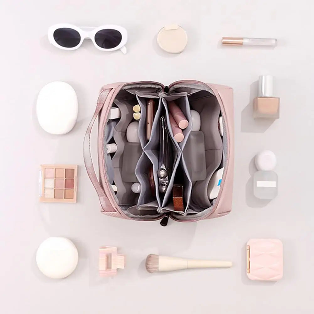 Solene | Organisateur Chic de Grande Capacité Sac Cosmétique Étanche