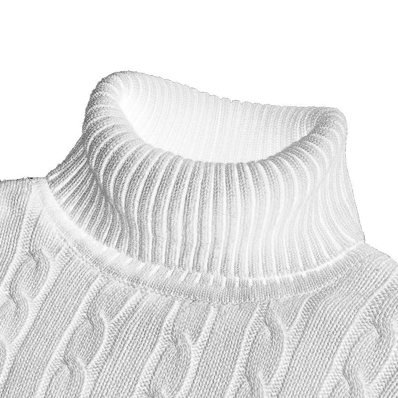 David | Casual turtleneck with chic pattern