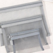 Keily | Setti 3 nylonverkkomeikkipussista ja toilettilaukusta