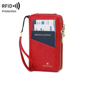 Valery | Passetui med RFID-beskyttelse og skulderrem