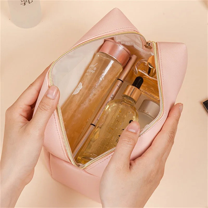 Luella | Trousse de maquillage portable imperméable en PU