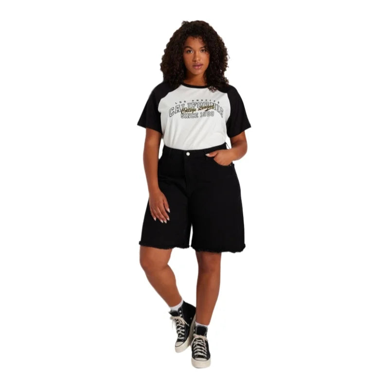 Zarina | Short Denim Large Taille
