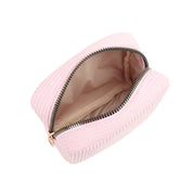 Aura | Trousse de maquillage en velours côtelé tendance et spacieuse