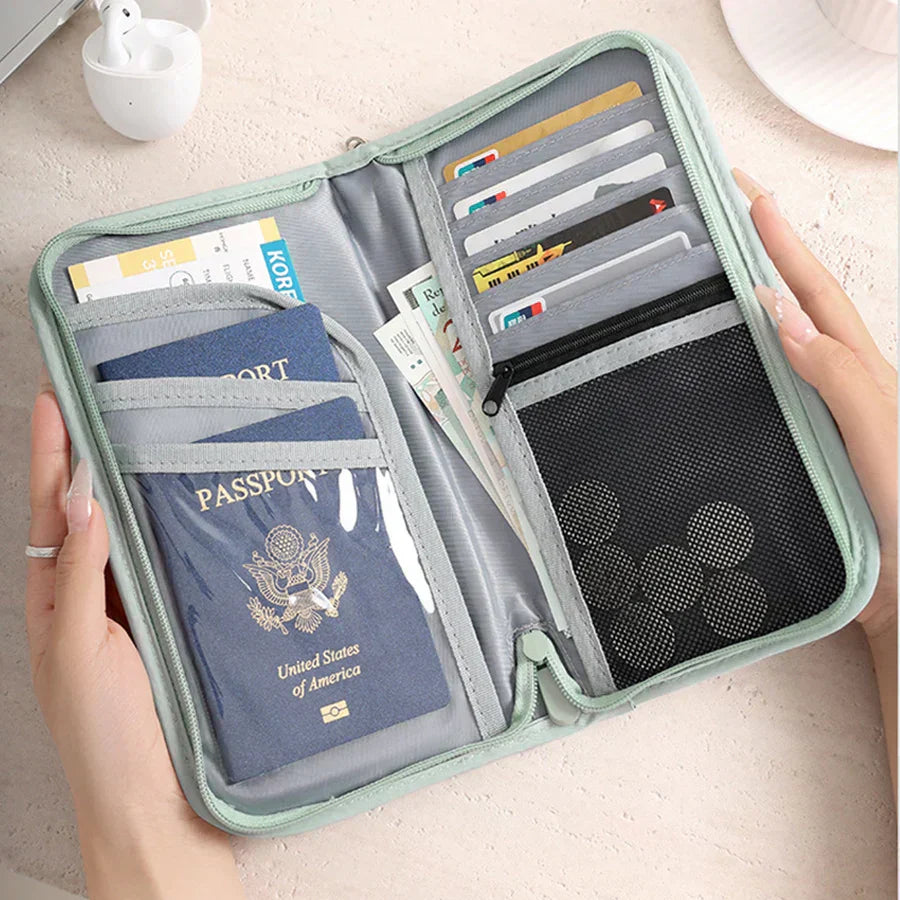 Kya | Reiseportefølje med stor kapasitet og RFID-beskyttelse for passporter