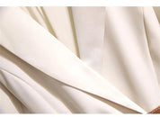 Colleen | Robe Blazer Plissée Élégance Harmonieuse