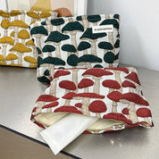 Ellie | Makeup bag with cute mushroom pattern