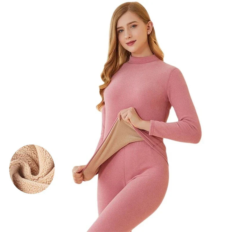 CIA | Ensemble de sous-vêtements thermiques d'hiver pour femmes