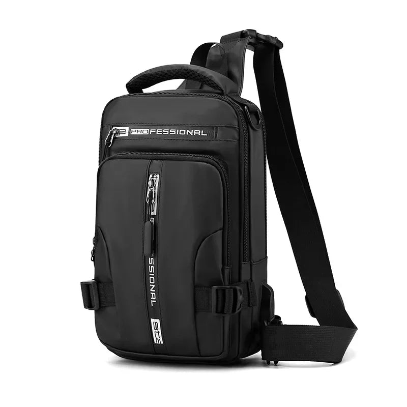 Waterproof Anti-Theft Shoulder Bag for Men, Ready for Adventure