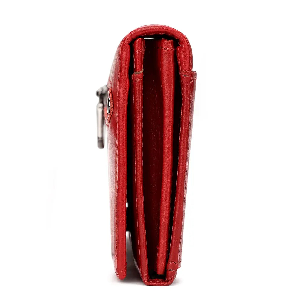 Kylee | Large leather travel wallet with RFID protection