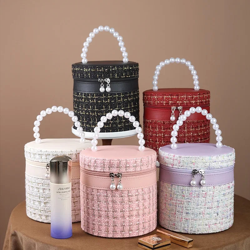Lydia | Elegant, Portable, and Travel-Friendly Makeup Bag