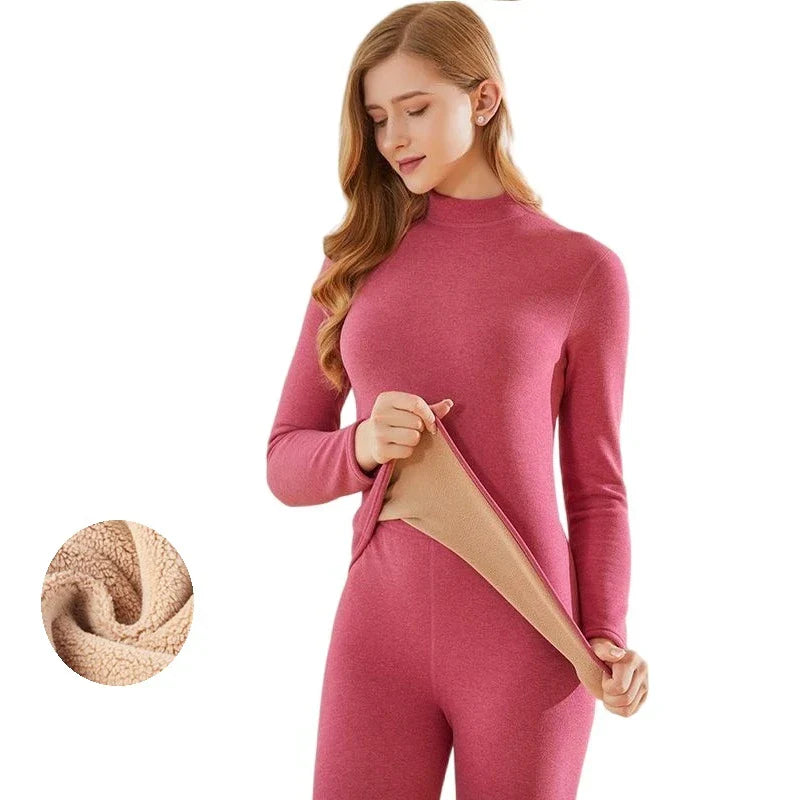 CIA | Ensemble de sous-vêtements thermiques d'hiver pour femmes