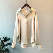 Celenza | Chemise Casual Élégante à Col Roulé